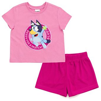 Bluey Athletic T-Shirt and Mesh Shorts Set
