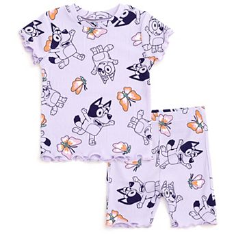 Bluey 2 pc T-Shirt and Bike Shorts Set