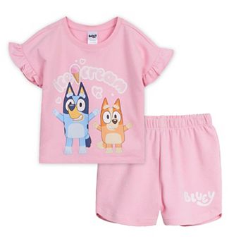 Bluey 2 pc T-Shirt and Shorts Set