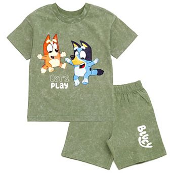Bluey 2 pc T-Shirt and Shorts Set
