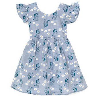 Bluey Chambray Dress