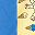 Bluey Blue Yellow