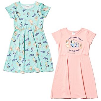 Bluey 2-Pack Skater Dresses