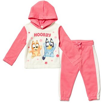 Bluey 2 pc Fleece Hoodie and Pants Set