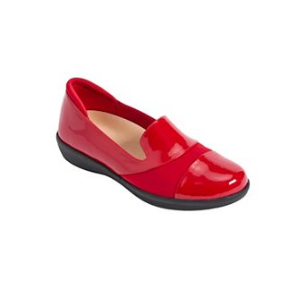 Comfortview Women's The Annete Bunion Friendly Slip On Orthotic Flat