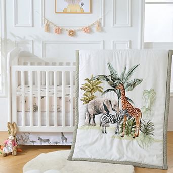 Sweet Home Collection 4 pc Baby Crib Bedding Set