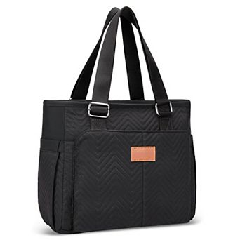 Insulated Leakproof Lunch Tote Bag 12L Capacity Multi Pocket Reusable For Work Picnic