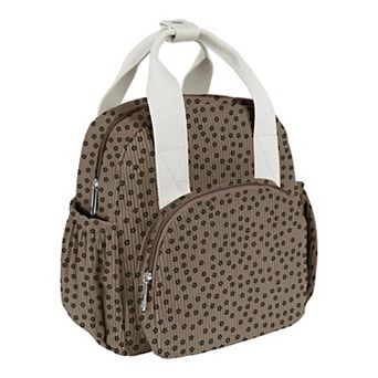 Large Insulated Corduroy Lunch Bag Reusable Portable Leakproof For School Office Travel