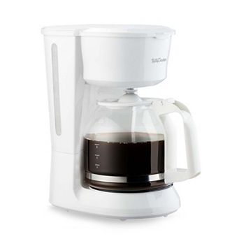 Betty Crocker 12 cup Drip Coffee Maker with Heat Resistant Glass Carafe - Removable Nylon Filter