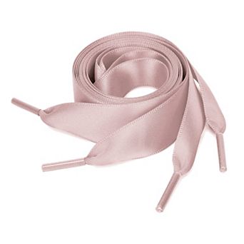 2 Pairs Womens Flat Ribbon Women Shoelaces Sneakers Canvas Shoestrings 47.2"