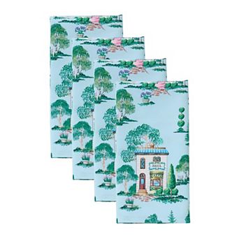 Lenox Spice Village 4 pc 19" x 19" Napkin Set