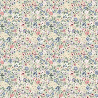 Cath Kidston Harmony Ditsy Sage Wallpaper