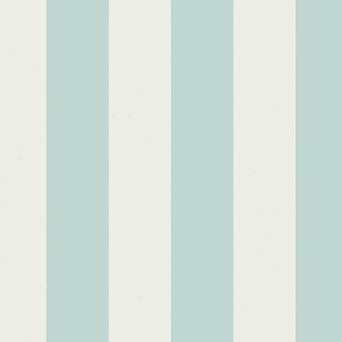 Cath Kidston Canopy Stripe Blue Wallpaper
