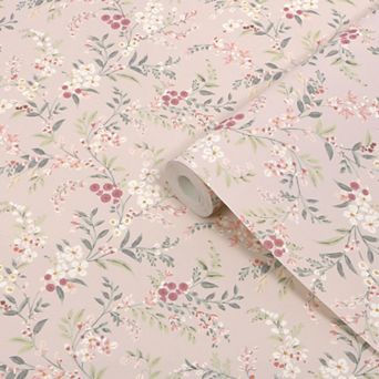 Superfresco Easy Clara Pink Floral Wallpaper