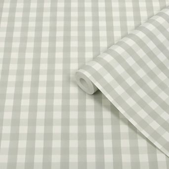 Superfresco Easy Hattie Gingham Sage Wallpaper