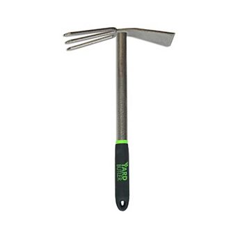 Yard Butler Terra Tiller Hand Cultivator - Comfortable Grip - ITT-4T