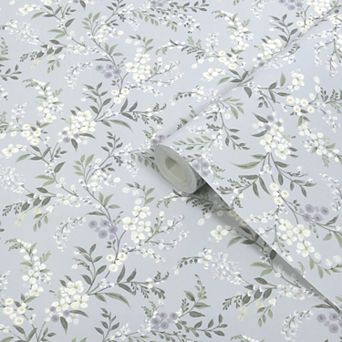 Superfresco Easy Clara Blue Floral Wallpaper