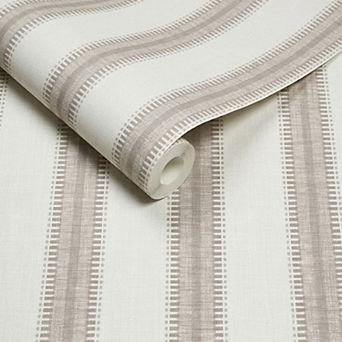 Superfresco Easy Sonnet Stripe Sand Wallpaper