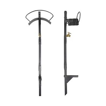 Yard Butler Free-Standing Hose Hanger with Spigot - Anti-Tangle Hose Stand - IHCF-3KDS
