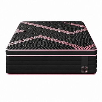 10'' Hybrid Mattress, Individually Pocketed Innerspring, Washable Cover, Medium Firm