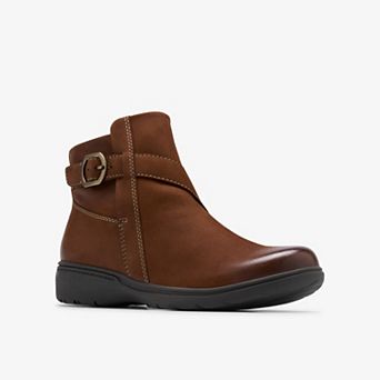 Clarks® Carleigh Angie Women's Ankle Boots With Buckle Detail