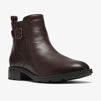 Clarks® Adalynn West Women's Ankle Boots With Buckle Detail