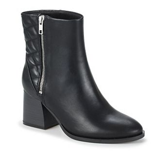 Baretraps Dineen Women's Block Heel Ankle Booties With Zip Closure