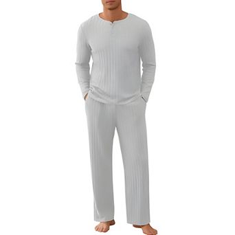 Men Long Sleeve Lounge Set