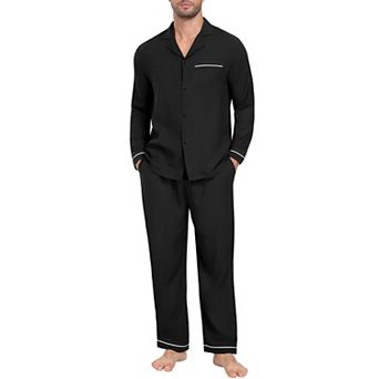Men's Long Sleeve Pajama Lounge Set