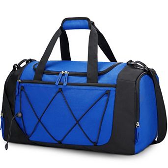 21 Inch Lightweight Duffle Bag With Shoe Compartment Weekender Sports Gym Travel Bag