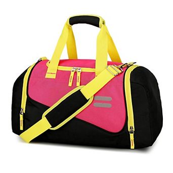 30L Water Resistant Gym Duffel Bag With Shoe Compartment Travel Weekender Sports Bag