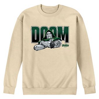 Men's Marvel Avengers: Doomsday Doctor Doom Logo Graphic Sweatshirt