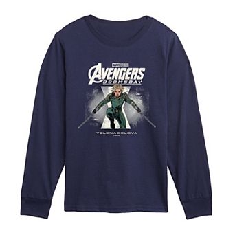 Boys 8-20 Marvel Avengers: Doomsday Yelena Belova Long Sleeve Graphic Tee
