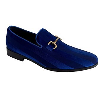 Men's Dress Loafer Velvet Tuxedo Buckle Wedding Party Shoes