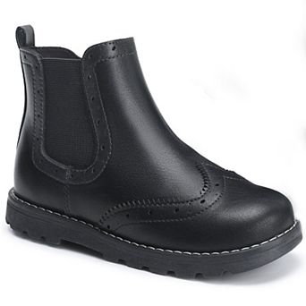HOMEHOT Girls Ankle Boots Side Zipper Comfort Shoes for Little Big Kid