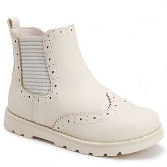 HOMEHOT Girls Ankle Boots Side Zipper Comfort Shoes for Little Big Kid