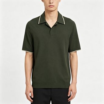 Men's Short Sleeve Casual Polo Shirt