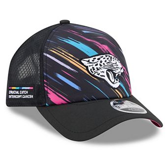 Men's New Era Black Jacksonville Jaguars 2026 NFL Crucial Catch 9FORTY Apex Adjustable Hat