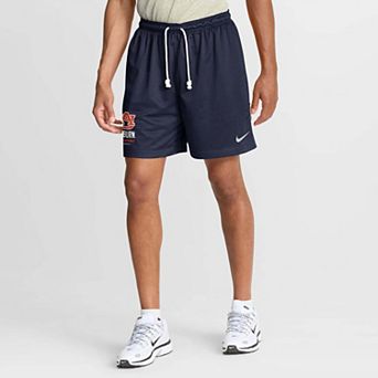 Men's Nike Navy/Anthracite Auburn Tigers 2026 Sideline Standard Issue Reversible Dri-FIT Shorts