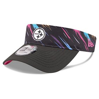 Men's New Era Black Pittsburgh Steelers 2026 NFL Crucial Catch Adjustable Visor