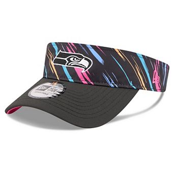 Men's New Era Black Seattle Seahawks 2026 NFL Crucial Catch Adjustable Visor