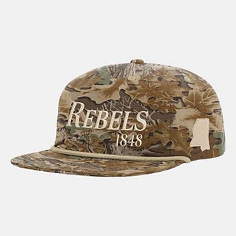 Unisex Uscape Apparel Camo Ole Miss Rebels Traditional Trail Golfer Adjustable Hat