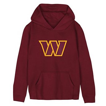 Preschool Outerstuff Burgundy Washington Commanders Primary Logo Fleece Hoodie