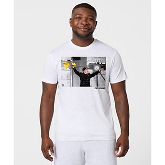 Men's Homage Eli Heidenreich Ash Pittsburgh Steelers Player Graphic T-Shirt