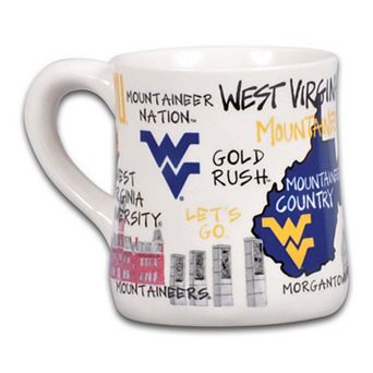 West Virginia Mountaineers Icon 20oz. Ceramic Icon Mug