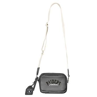 WEAR by Erin Andrews Las Vegas Raiders Sheer Color Crossbody Bag