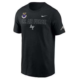 Men's Nike Black Air Force Falcons 2026 Rivalry Collection T-Shirt