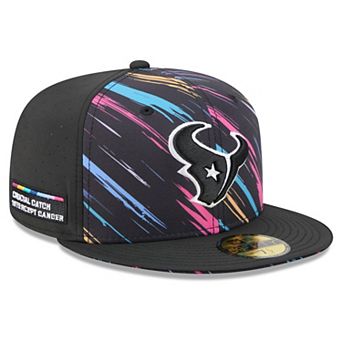 Men's New Era Black Houston Texans 2026 NFL Crucial Catch 59FIFTY Fitted Hat