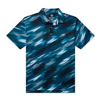 Men's Chubbies Midnight Green Philadelphia Eagles Color Blitz Polo