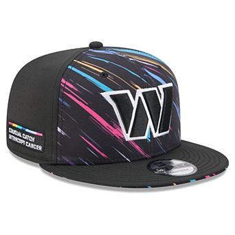 Men's New Era Black Washington Commanders 2026 NFL Crucial Catch 9FIFTY Snapback Hat